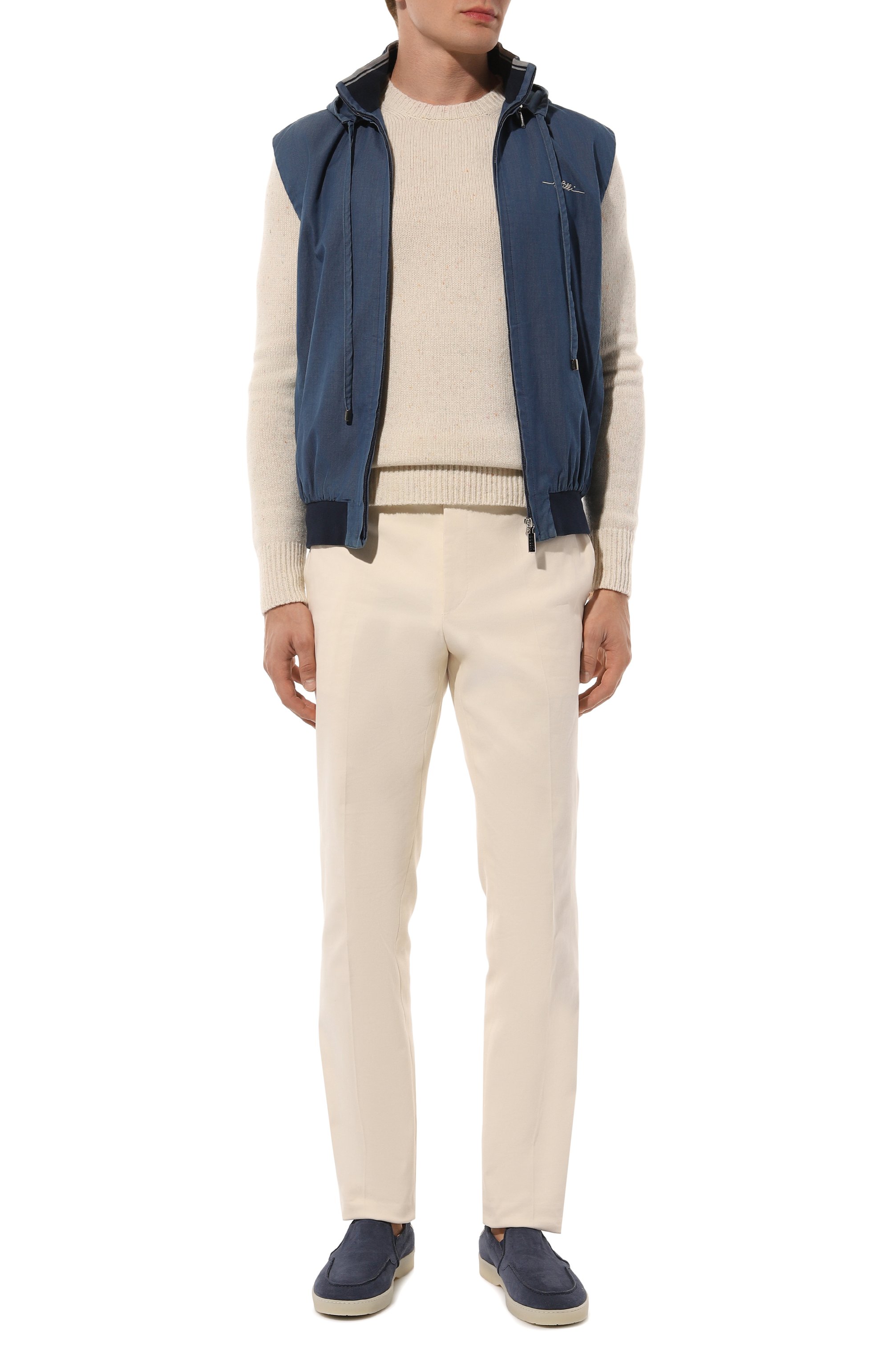 Джинсовый жилет ZILLI, арт. GIL01AM0410VZL0T1M, фото 2