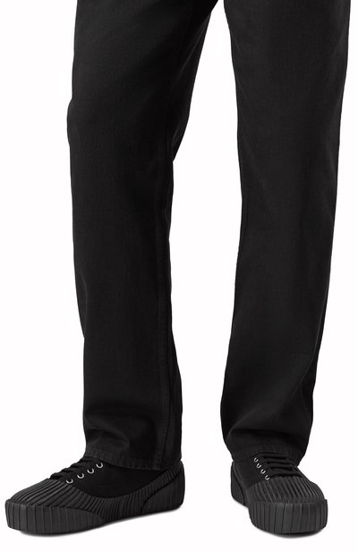 Текстильные кеды riff low BALMAIN, арт. FM1VI392/TCNS, фото 3