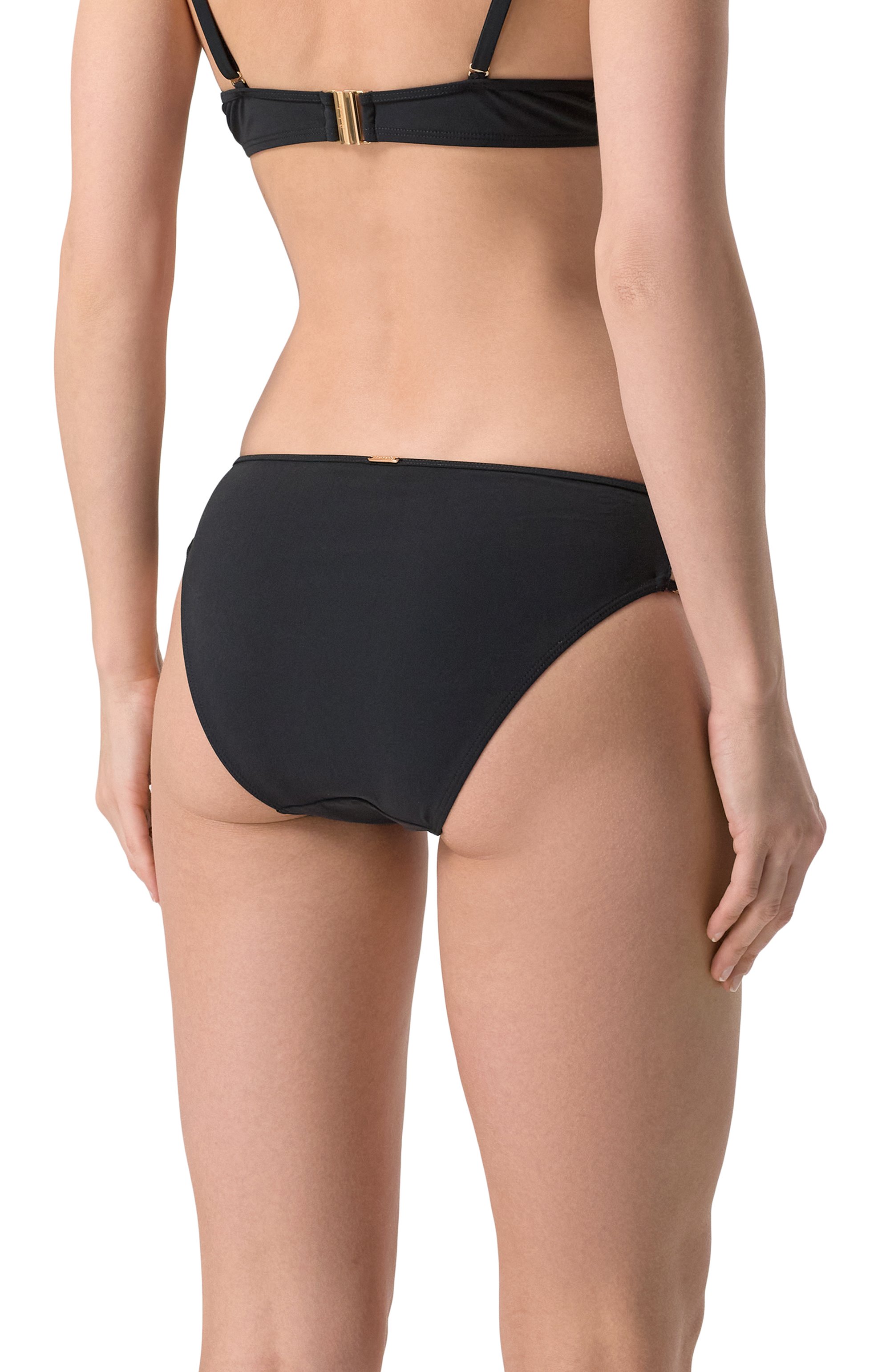 Плавки-бикини AUBADE черного цвета по цене 8960 руб., арт. 4P20, фото 3 Плавки-бикини AUBADE, арт. 4P20, фото 3