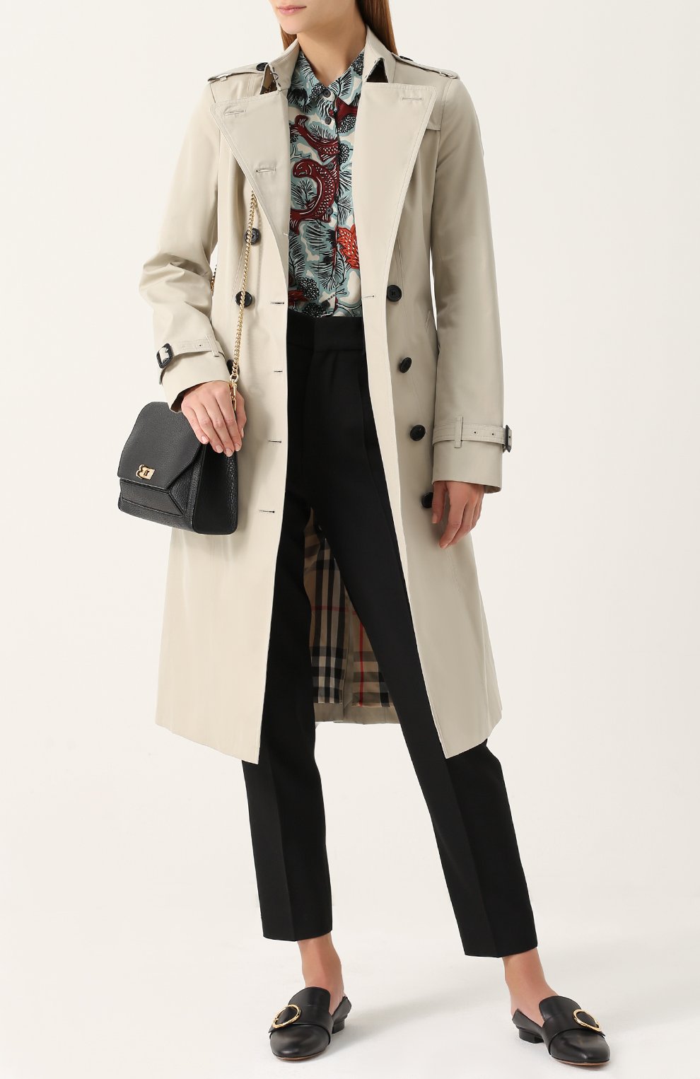 Хлопковый тренч sandringham BURBERRY, арт. 4009021, фото 2