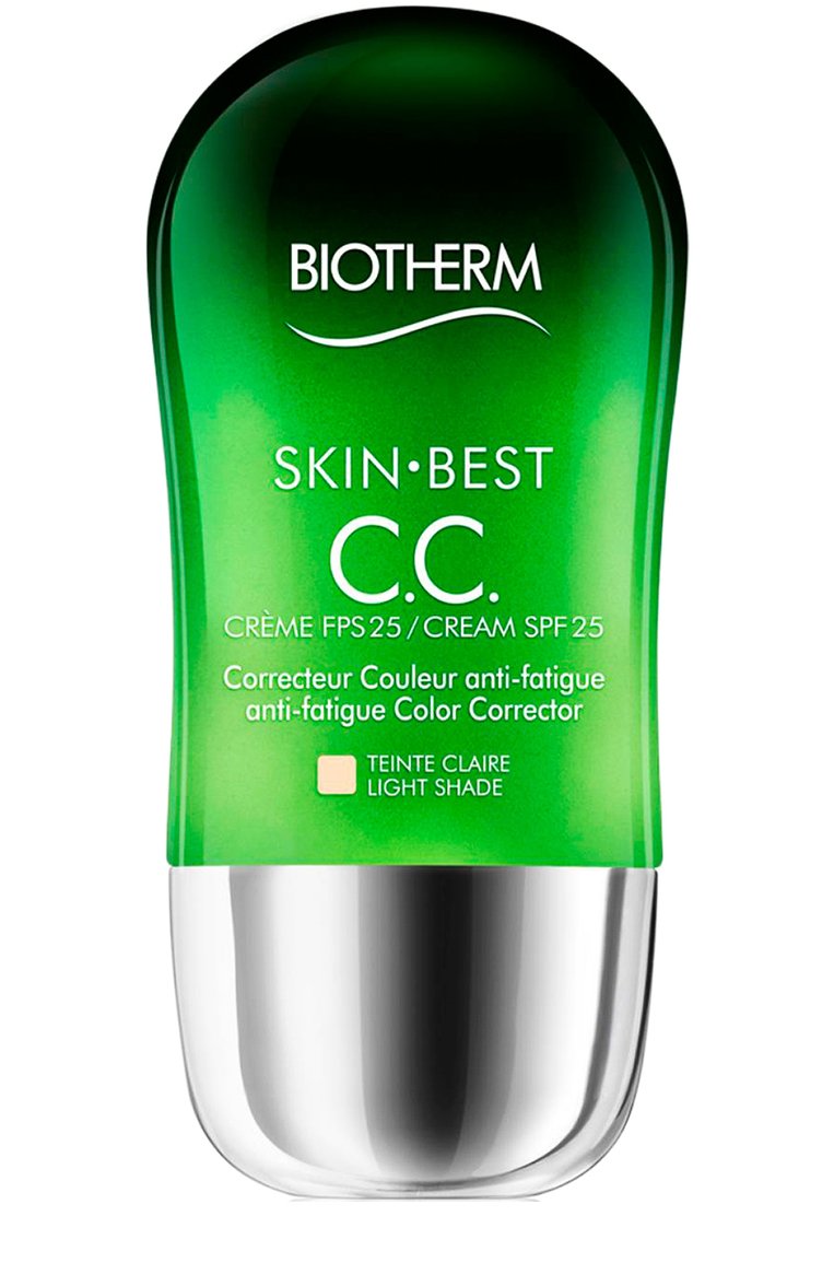 Cc-крем skin best, оттенок светло-бежевый (30ml) BIOTHERM светло-бежевого цвета, арт. 3605540897645 | Фото 1 (Статус проверки: Проверена категория; Региональные ограничения белый список (Axapta Mercury): Не проставлено; Нос: Не проставлено)