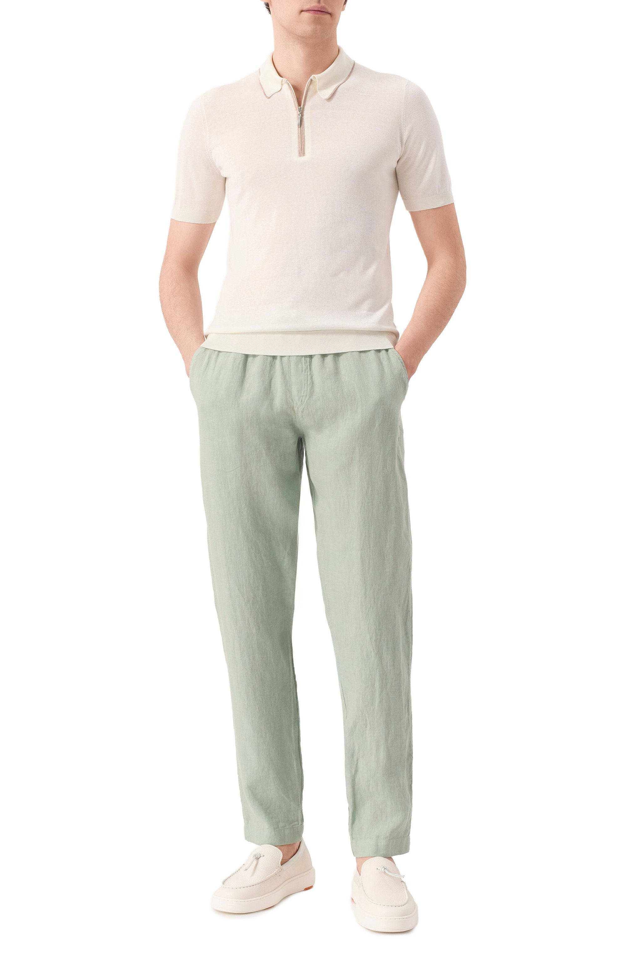 Льняные брюки FEDELI, арт. 8UED0806, фото 2