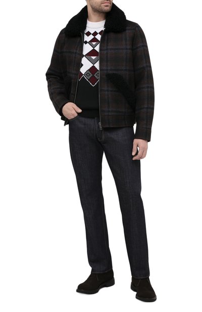 Замшевые ботинки PRADA, арт. 2TF031-3D8E-F0003-A000, фото 2