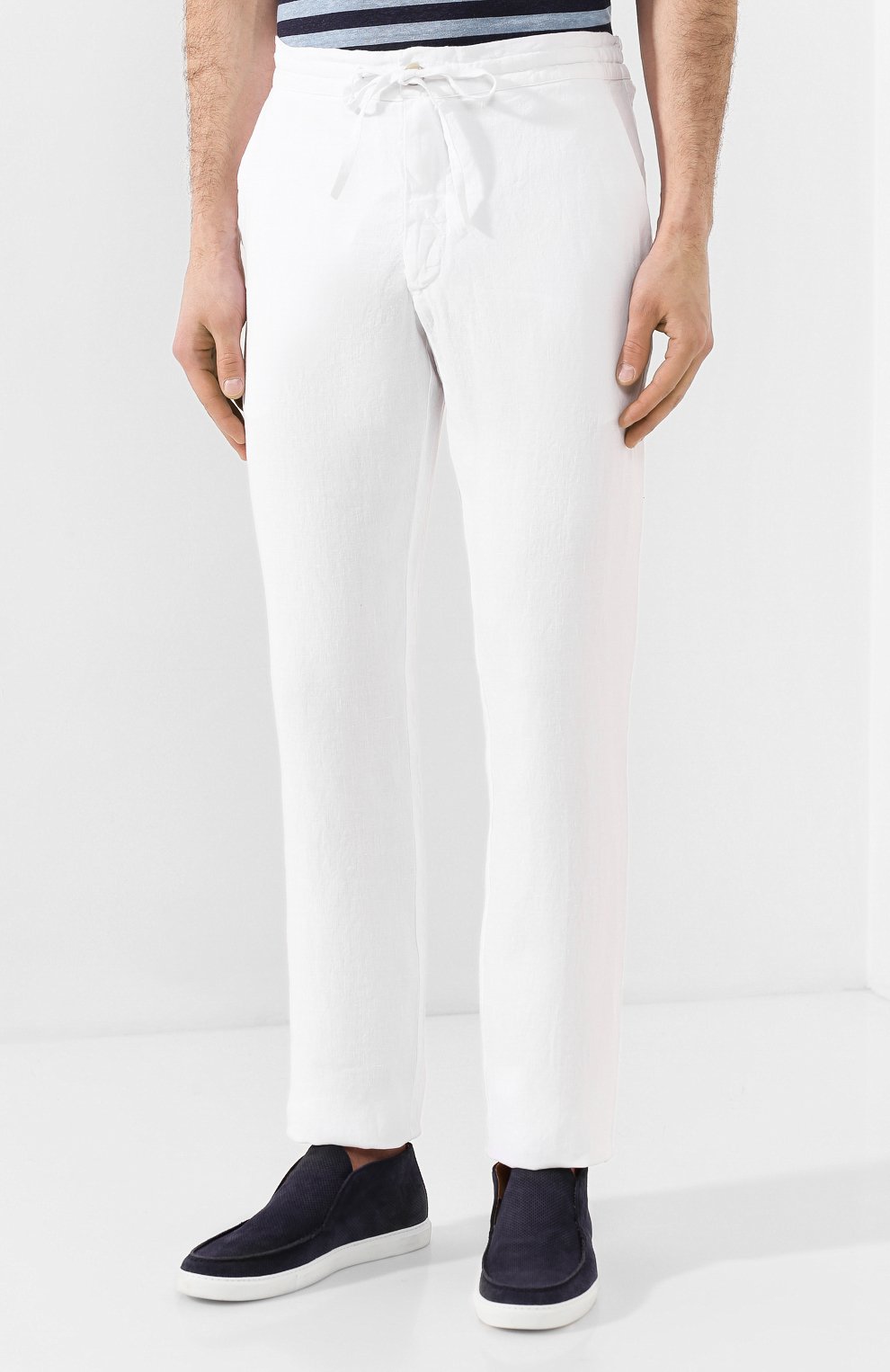 Льняные брюки 120% LINO, арт. R0M299M/0253/000, фото 3