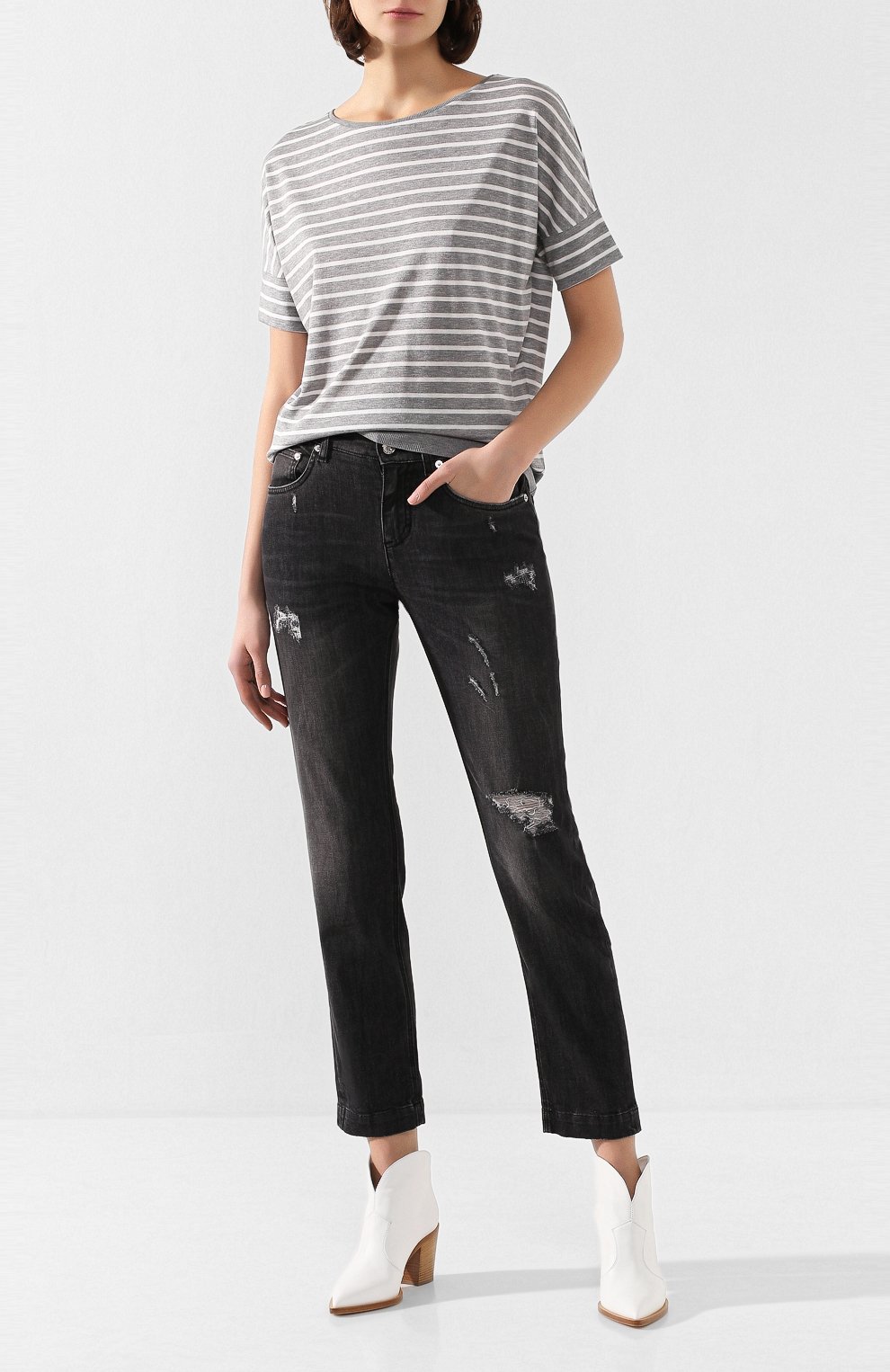 Футболка в полоску WINDSOR, арт. 52 DT303 10005529, фото 2