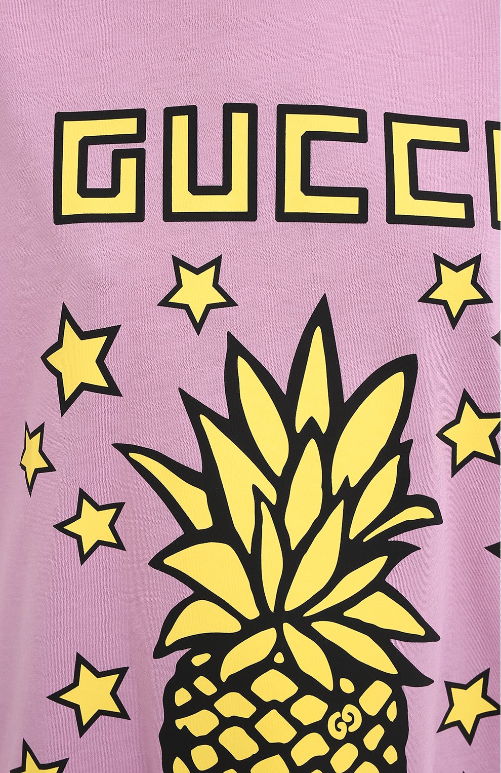 Хлопковая футболка GUCCI, арт. 615044/XJCRE, фото 5