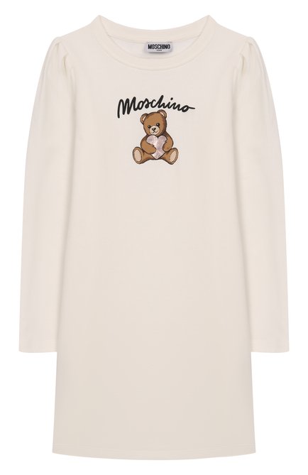 Хлопковое платье MOSCHINO, арт. HBV0FC/LCA40/10-14
