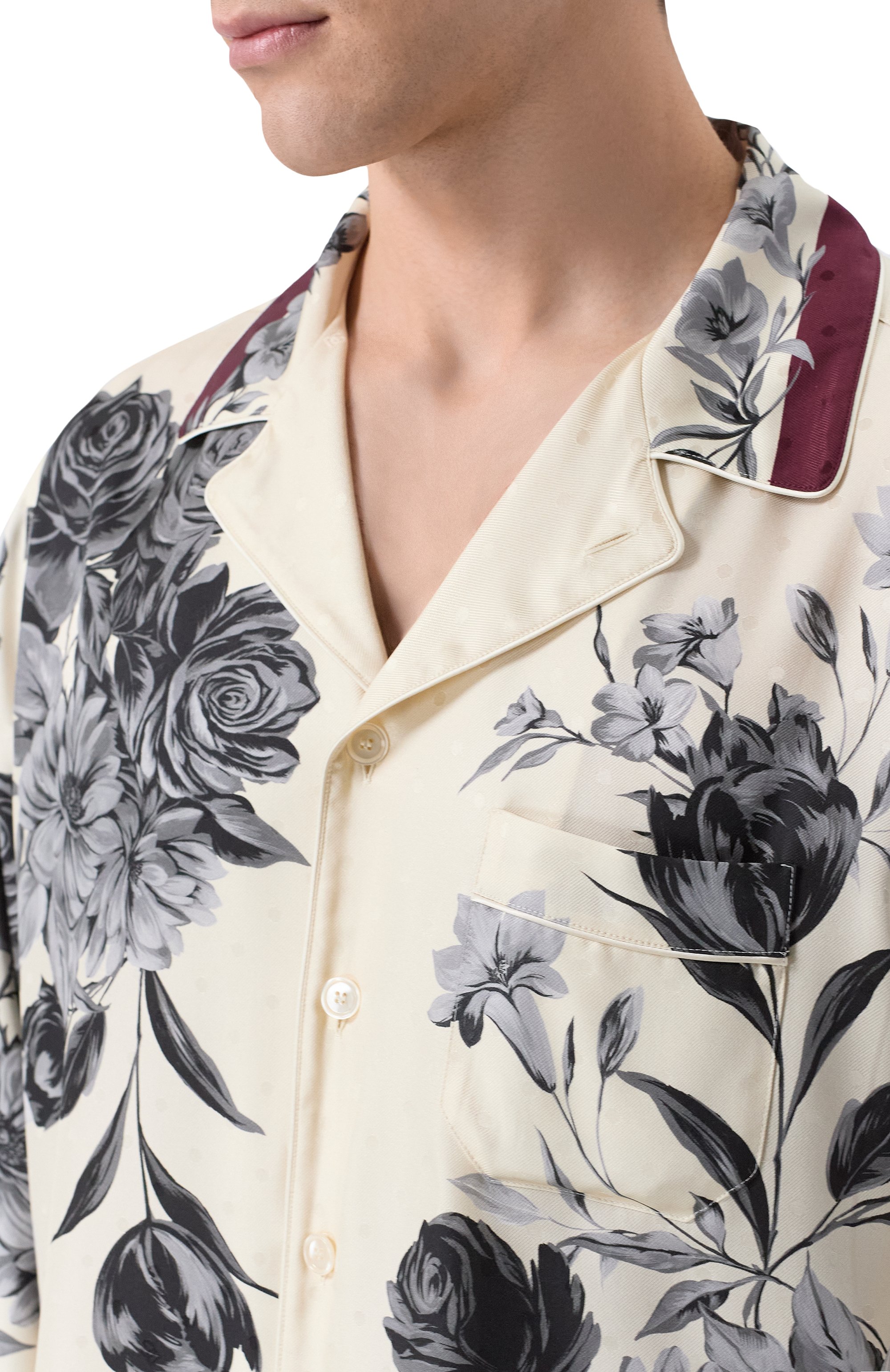 Шелковая сорочка DOLCE & GABBANA, арт. G5IF1T/HI100, фото 5