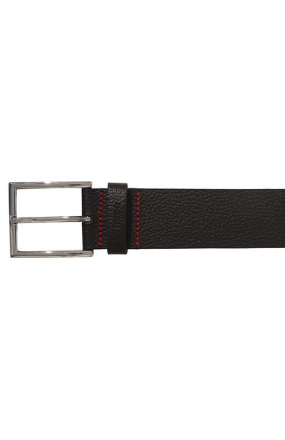 Кожаный ремень HUGO темно-коричневого цвета по цене 8295 руб., арт. 50471562, фото 4 Кожаный ремень HUGO, арт. 50471562, фото 4