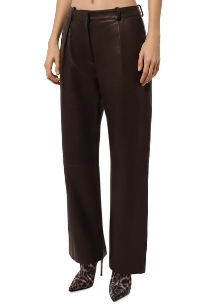 Кожаные брюки HALFBOY, арт. HFW241WLPN179, фото 3