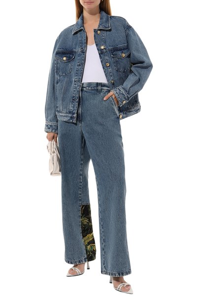 Джинсовая куртка PALM ANGELS, арт. PWYE032F24DEN002, фото 2