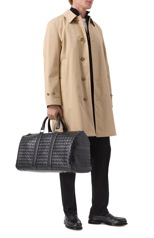 Сумка Intrecciato Duffle medium Bottega Veneta 781053 V2HL1 Чёрный  781053 V2HL1 Фото 7