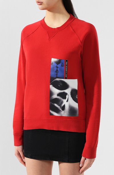 Хлопковый свитшот mert & marcus 1994 DSQUARED2 красного цвета по цене 48750 руб., арт. S73GU0044/S25030, фото 3 Хлопковый свитшот mert & marcus 1994 DSQUARED2, арт. S73GU0044/S25030, фото 3