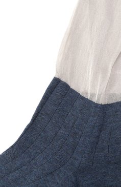 Гольфы из хлопка и шелка MAISON MARGIELA, арт. S50TL0037/S18440, фото 2