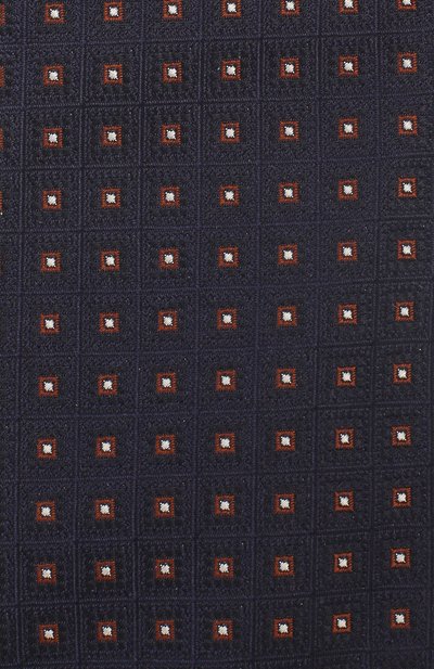 Шелковый галстук CORNELIANI темно-синего цвета по цене 14250 руб., арт. 85U302-0120372/00, фото 3 Шелковый галстук CORNELIANI, арт. 85U302-0120372/00, фото 3