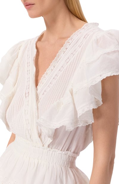 Хлопковое платье LOVE SHACK FANCY, арт. LD546-412, фото 4