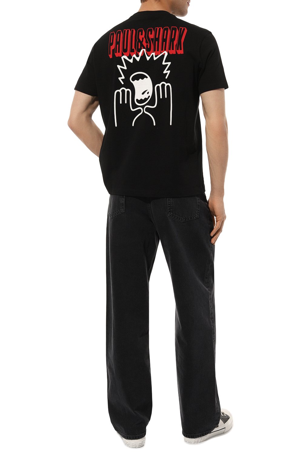 Хлопковая футболка PAUL&SHARK, арт. 14311618, фото 2