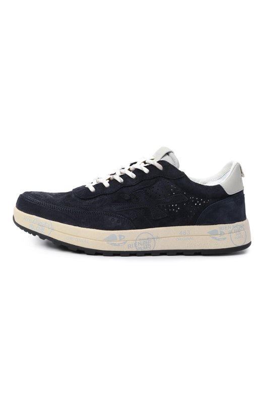 Замшевые кеды Nous Premiata N0US/VAR 8289 Синий  N0US/VAR 8289 Фото 3