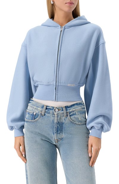 Хлопковая толстовка ALEXANDERWANG.T, арт. 4CC1242077, фото 3