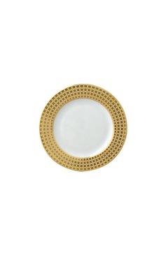 Тарелка для хлеба и масла athena gold accent BERNARDAUD золотого цвета, арт. 0467/5763 | Фото 1 (Региональные ограничения белый список (Axapta Mercury): Не проставлено; Нос: Не проставлено; Интерьер Кросс-КТ: Обеденная посуда; Ограничения доставки: fragile-2)