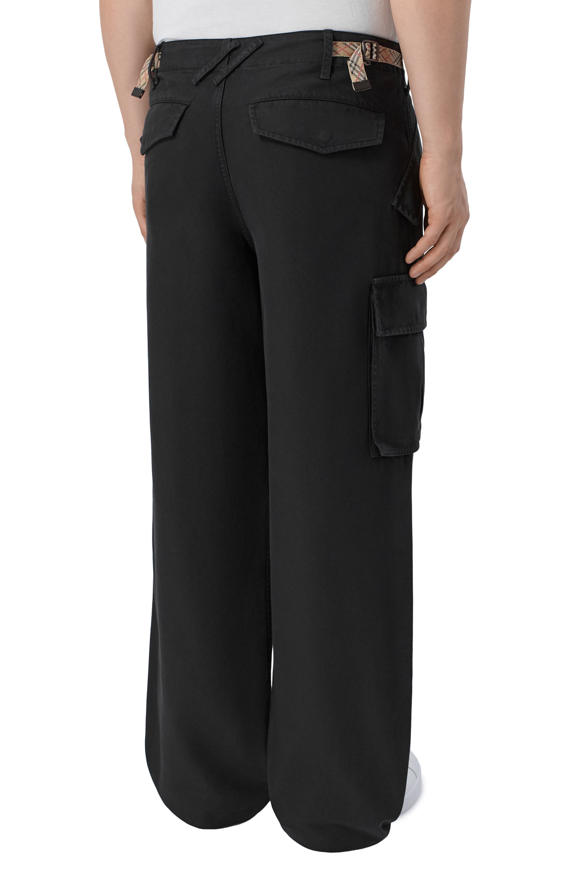 Хлопковые брюки-карго BURBERRY, арт. 8119204, фото 4