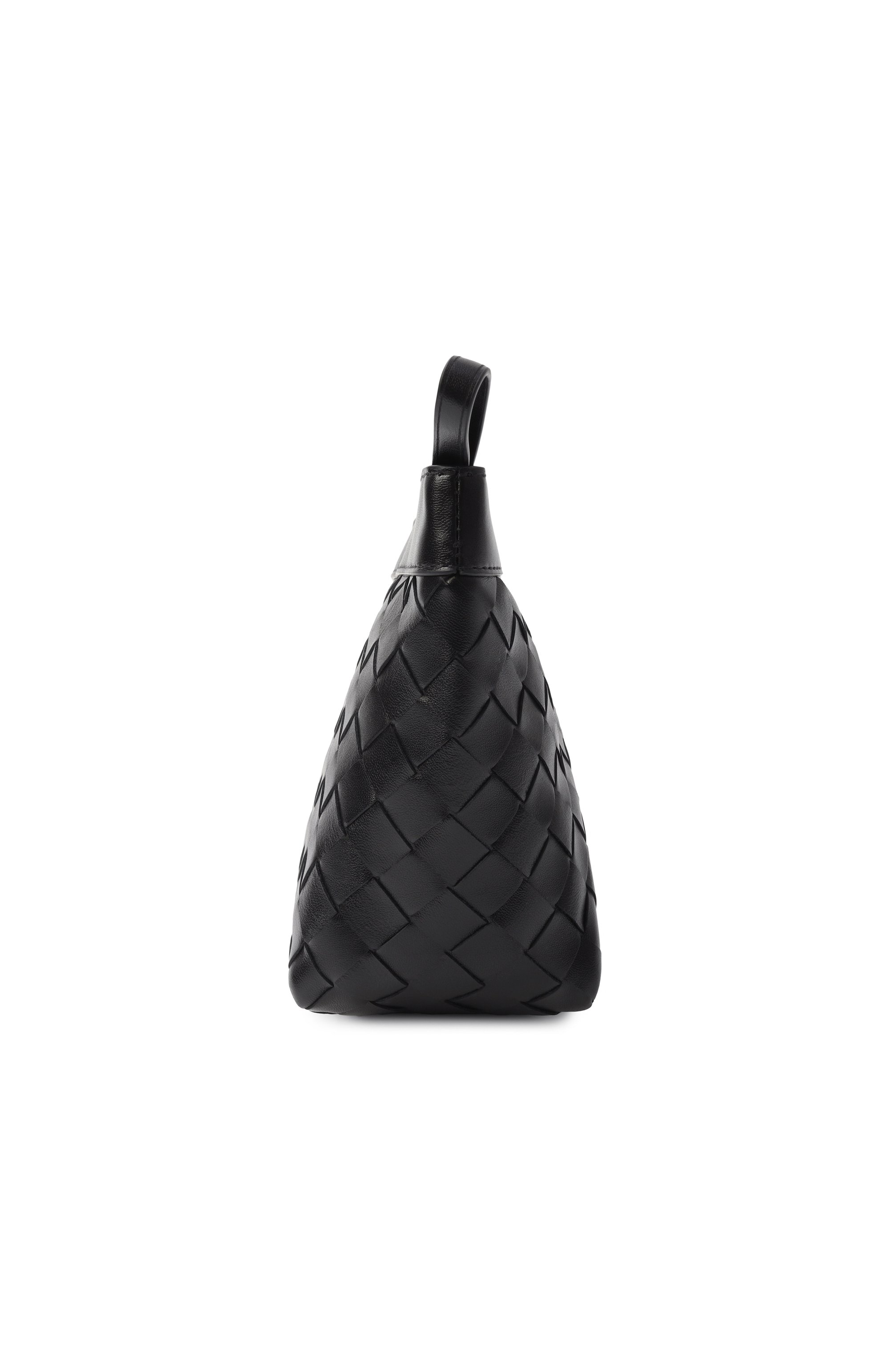 Клатч flip flap mini BOTTEGA VENETA черного цвета по цене 125000 руб., арт. 805577/V3IV1, фото 4 Клатч flip flap mini BOTTEGA VENETA, арт. 805577/V3IV1, фото 4