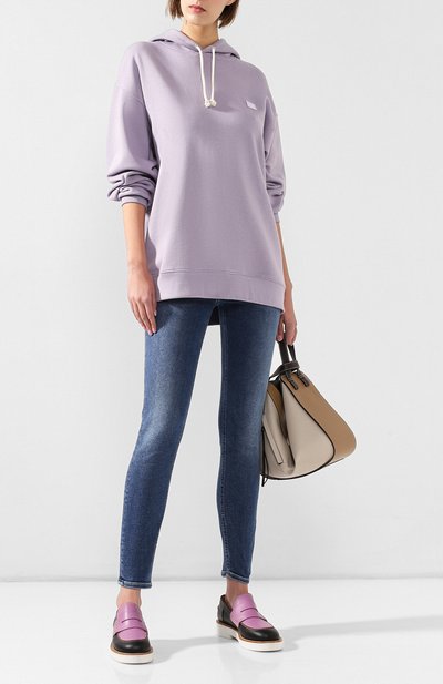 Хлопковое худи ACNE STUDIOS, арт. CI0009/W, фото 2
