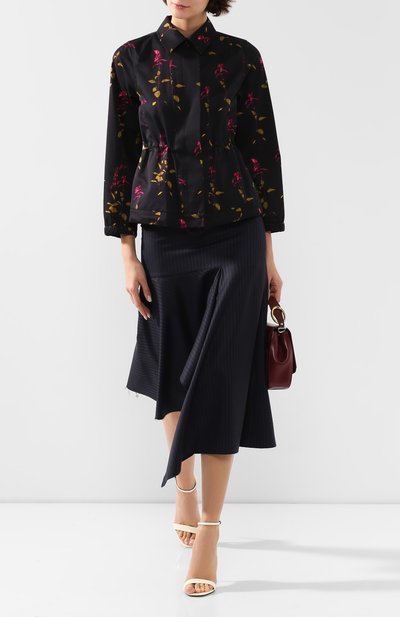 Хлопковая парка DRIES VAN NOTEN черного цвета по цене 46000 руб., арт. 192-10515-8414, фото 2 Хлопковая парка DRIES VAN NOTEN, арт. 192-10515-8414, фото 2