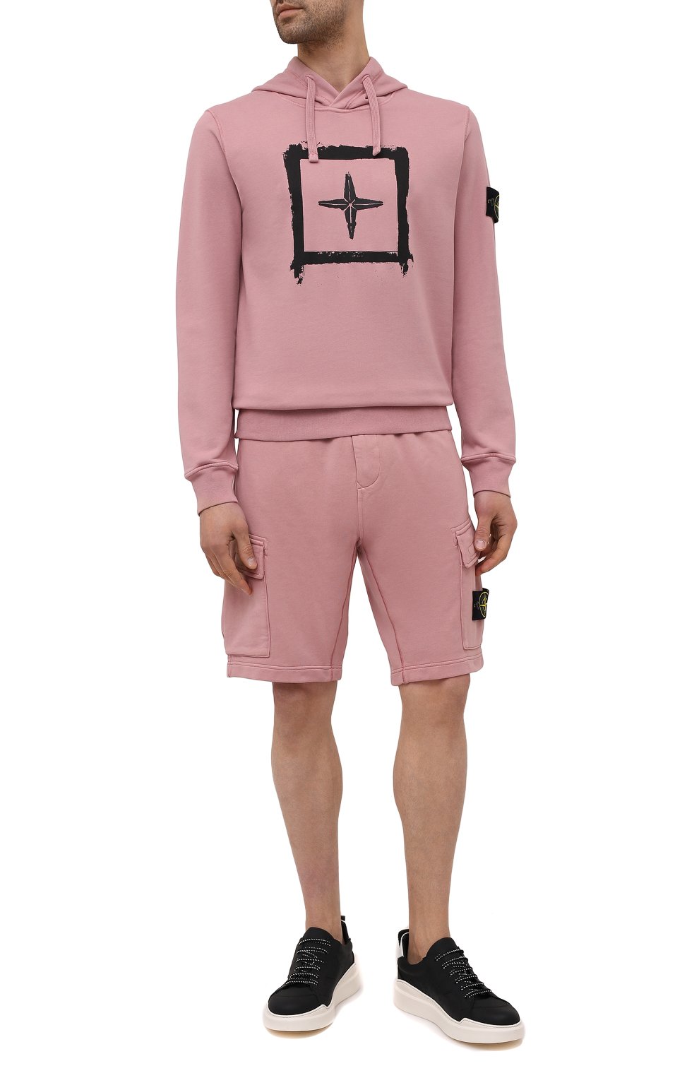 Хлопковое худи STONE ISLAND, арт. 741565894, фото 2