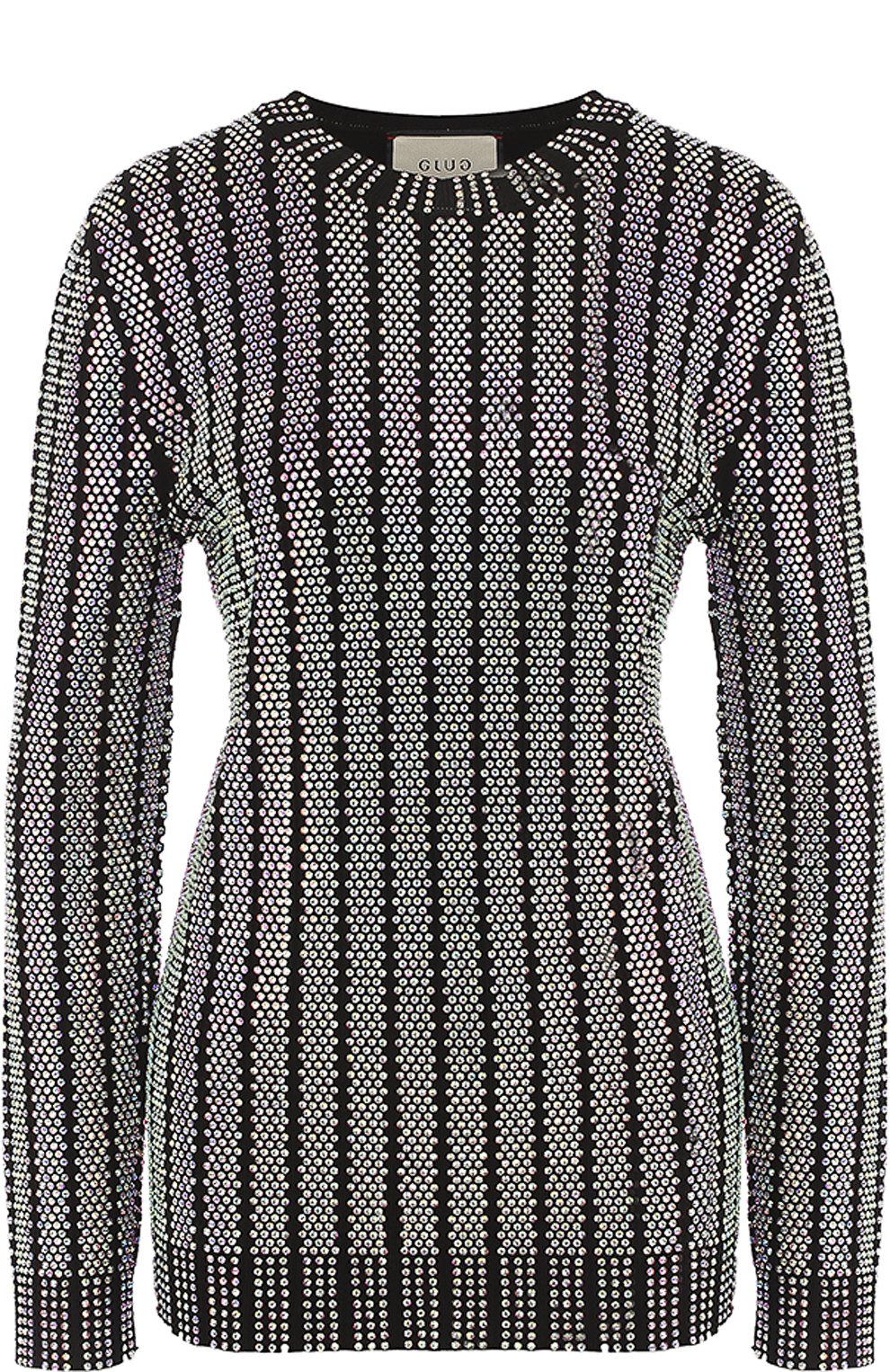 Пуловер с круглым вырезом и стразами GUCCI, арт. 501412/X9M91, фото 1