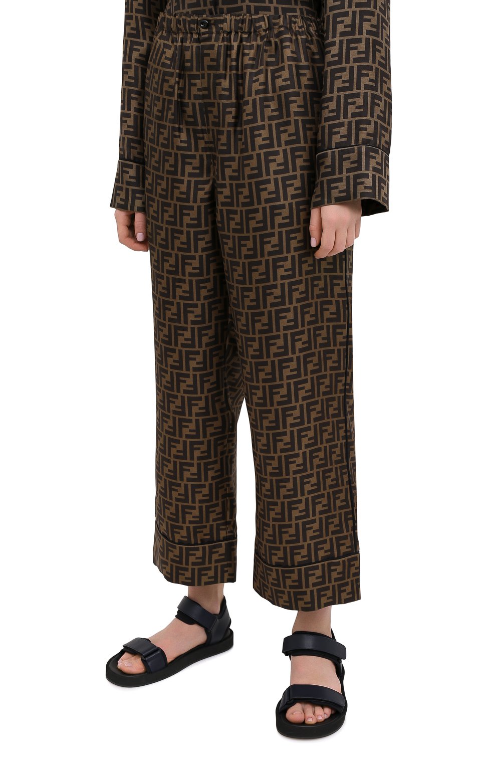 Шелковые брюки FENDI, арт. FR5994 A8G3, фото 3