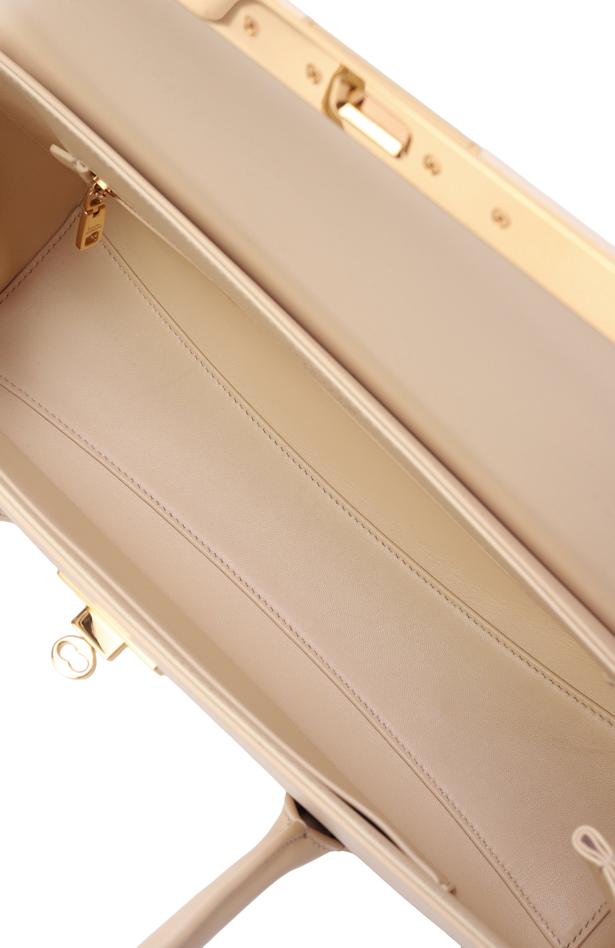 Сумка marlene DOLCE & GABBANA кремового цвета по цене 324500 руб., арт. BB7927/A3G19, фото 5 Сумка marlene DOLCE & GABBANA, арт. BB7927/A3G19, фото 5