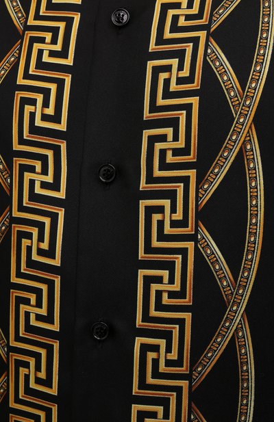 Шелковая рубашка VERSACE, арт. 1003941/1A03043, фото 5