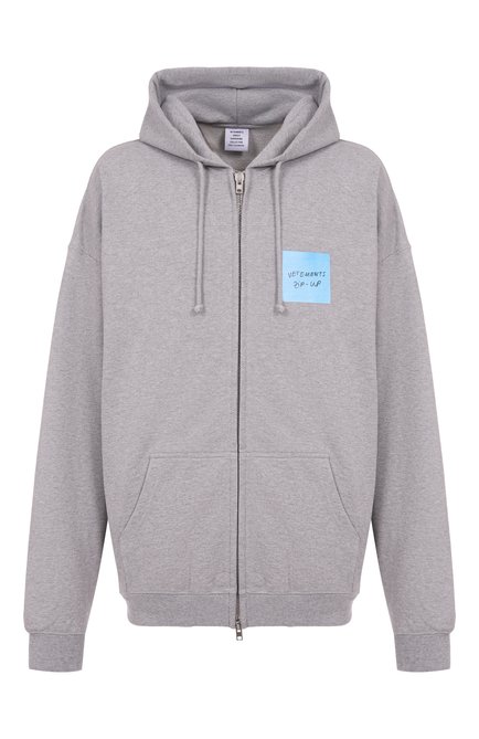 Мужской хлопковая толстовка VETEMENTS, арт. UE64HD140G/1302 M0LLET0N