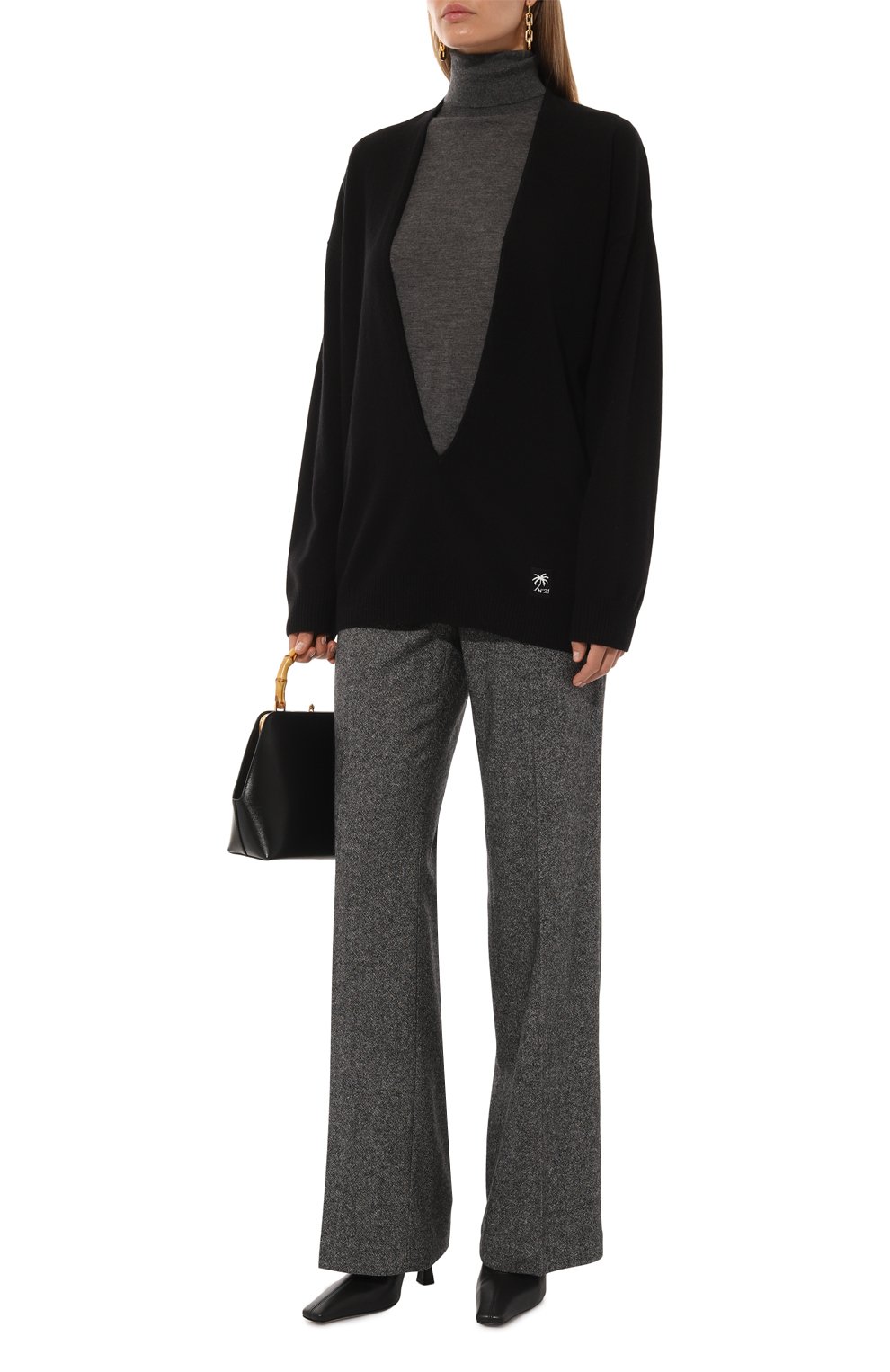 Шерстяной пуловер N21, арт. A038/9004, фото 2