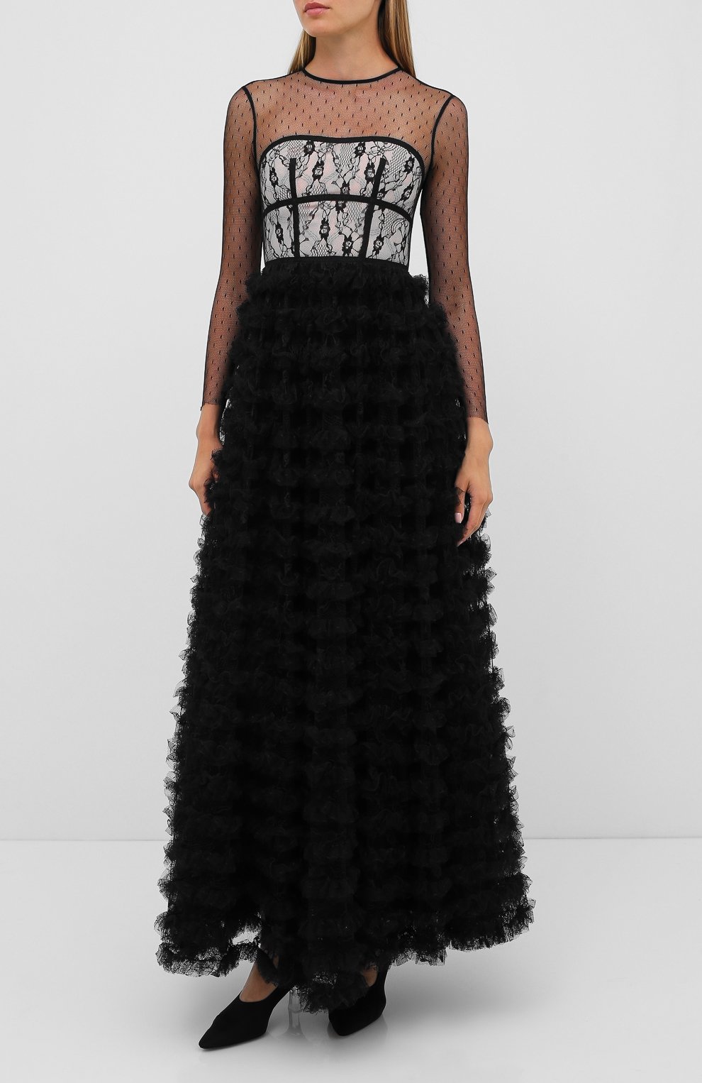 Платье-макси REDVALENTINO, арт. UR3VA14V/5AA, фото 3
