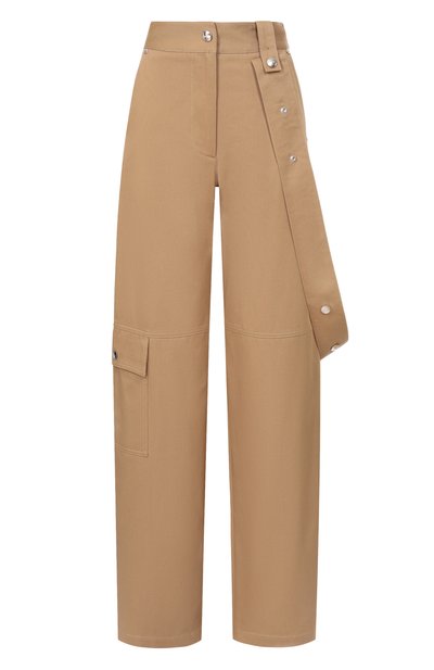Женские хлопковые брюки-карго MSGM, арт. 4041MDP06/267104