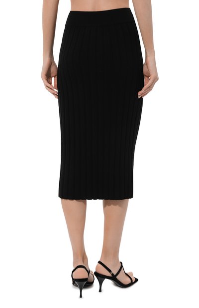 Кашемировая юбка FREEAGE, арт. FWW1910504BK, фото 4