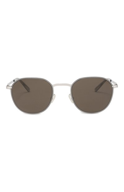 Солнцезащитные очки MYKITA серебряного цвета по цене 59950 руб., арт. TALVI/052, фото 4 Солнцезащитные очки MYKITA, арт. TALVI/052, фото 4