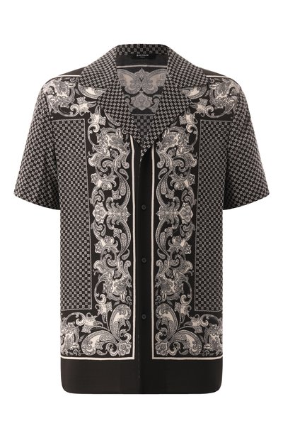 Мужская рубашка из вискозы BALMAIN, арт. CH1HR095/VE23