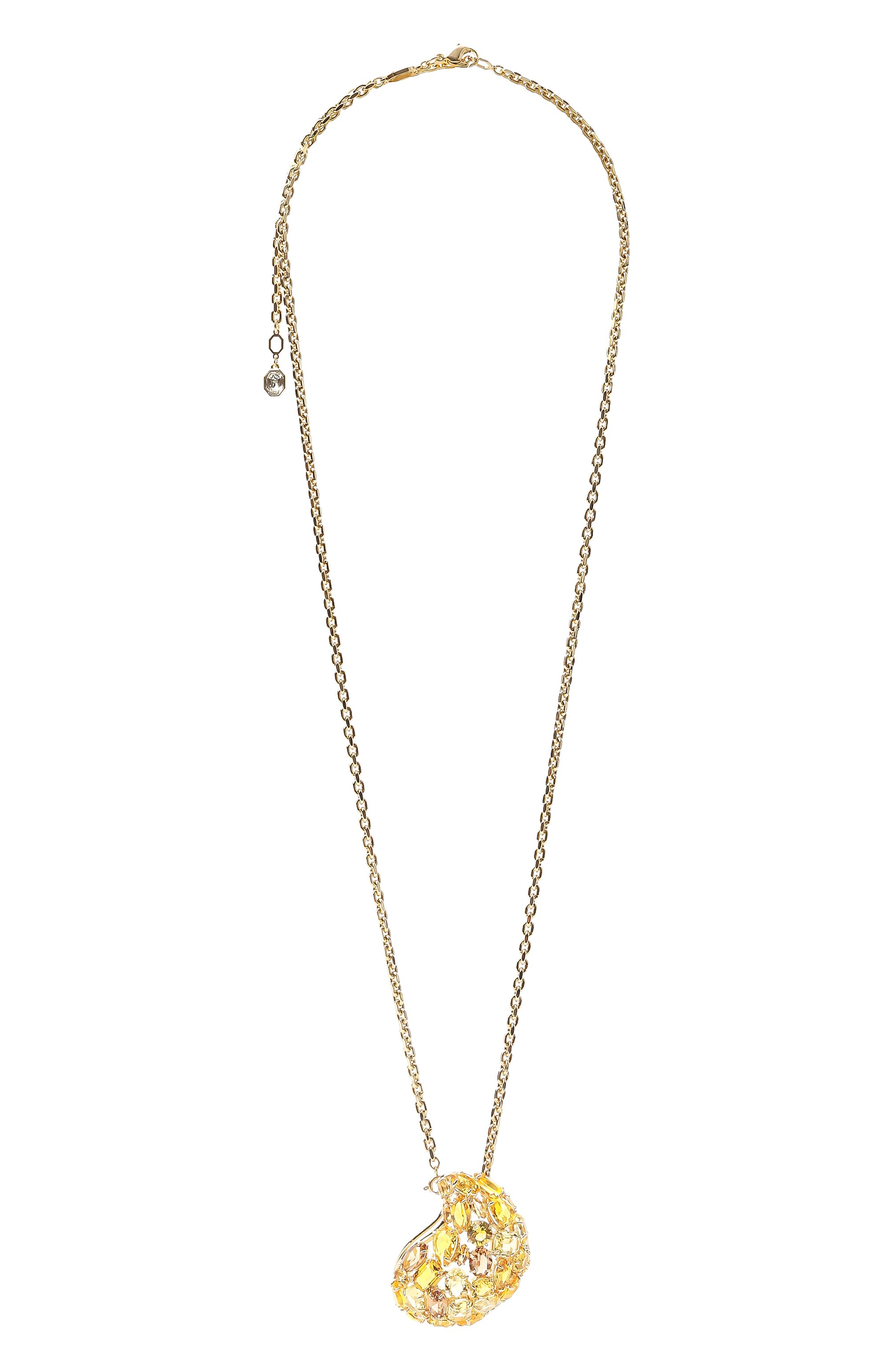 Подвеска gema SWAROVSKI желтого цвета по цене 53900 руб., арт. 5732839, фото 1 Подвеска gema SWAROVSKI, арт. 5732839, фото 1