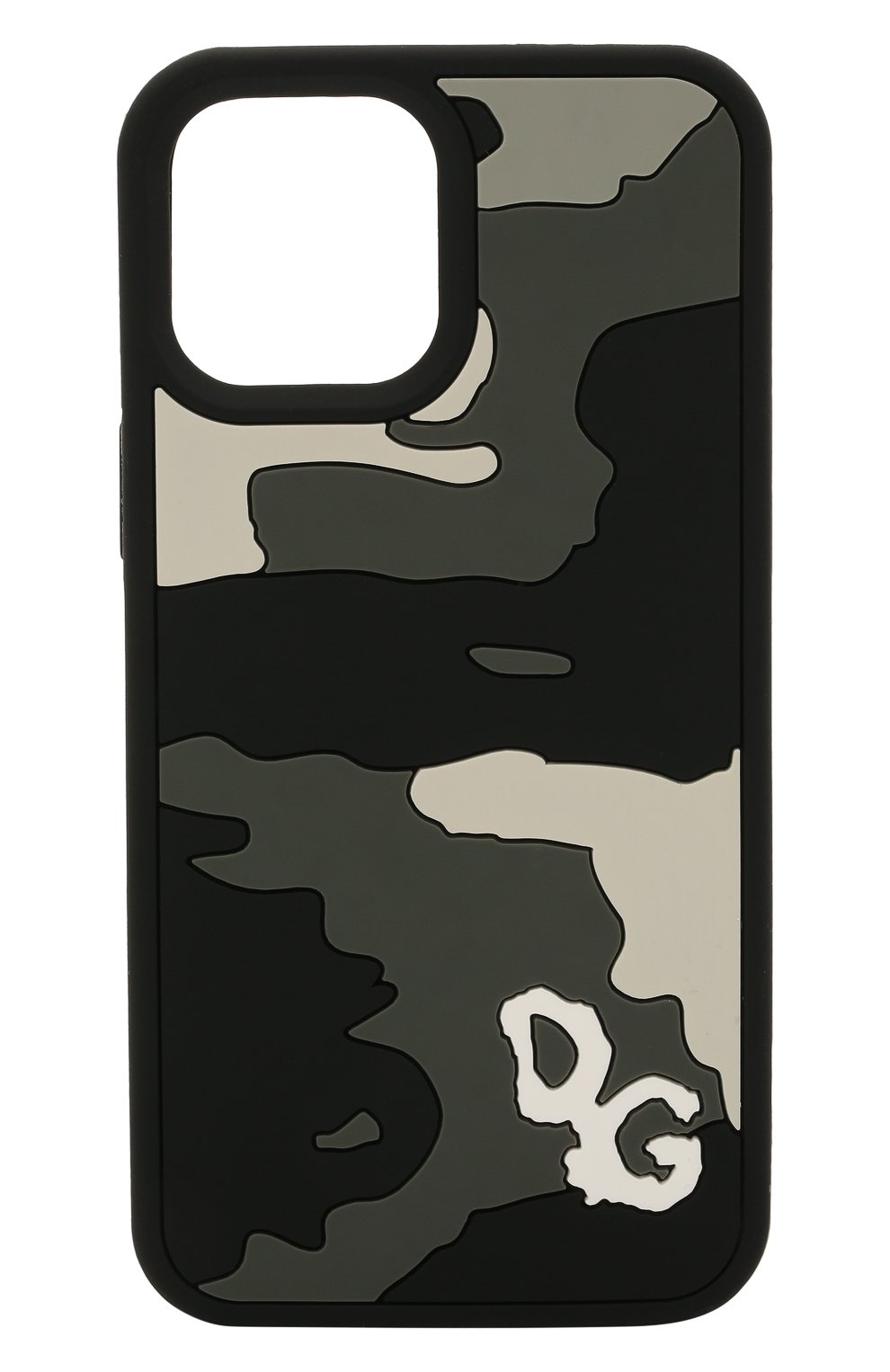 Чехол для iphone 12 pro max DOLCE & GABBANA серого цвета по цене 14450 руб., арт. BP2908/A0266, фото 1 Чехол для iphone 12 pro max DOLCE & GABBANA, арт. BP2908/A0266, фото 1