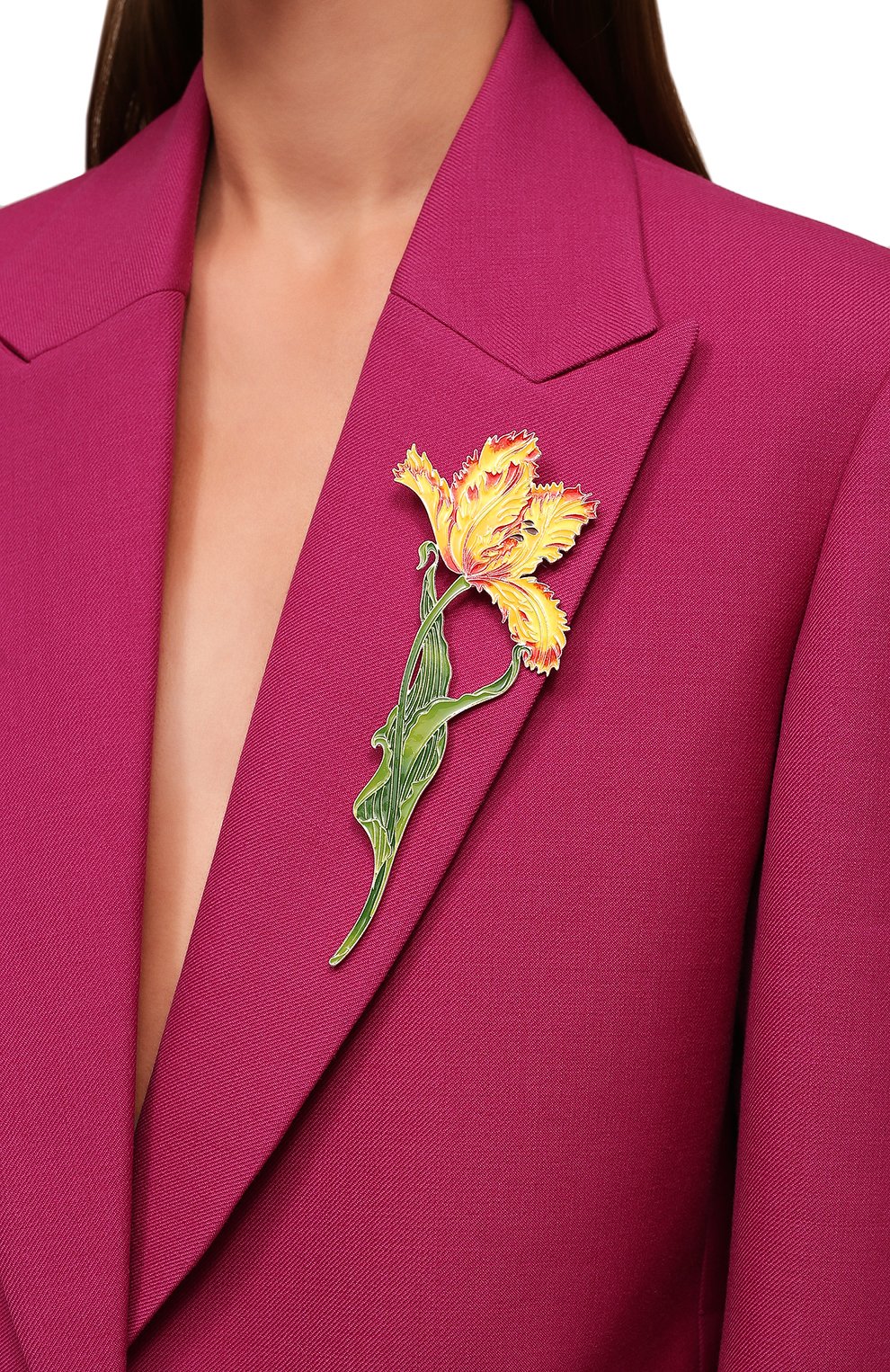 Брошь дворцовый тюльпан РУССКИЕ САМОЦВЕТЫ, арт. 41619, фото 2