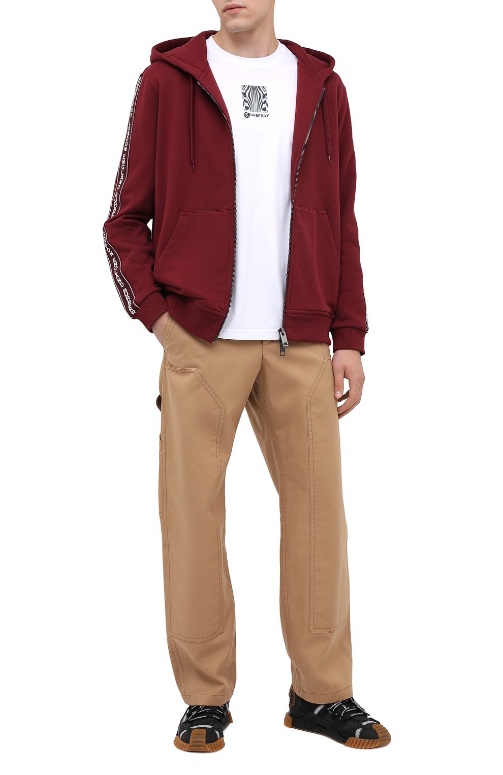 Хлопковая толстовка BURBERRY, арт. 8031877, фото 2