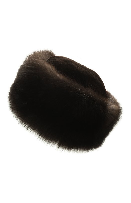 Меховая шапка Джулия из норки и соболя FurLand 0034625650023600000 Коричневый  0034625650023600000 Фото 3