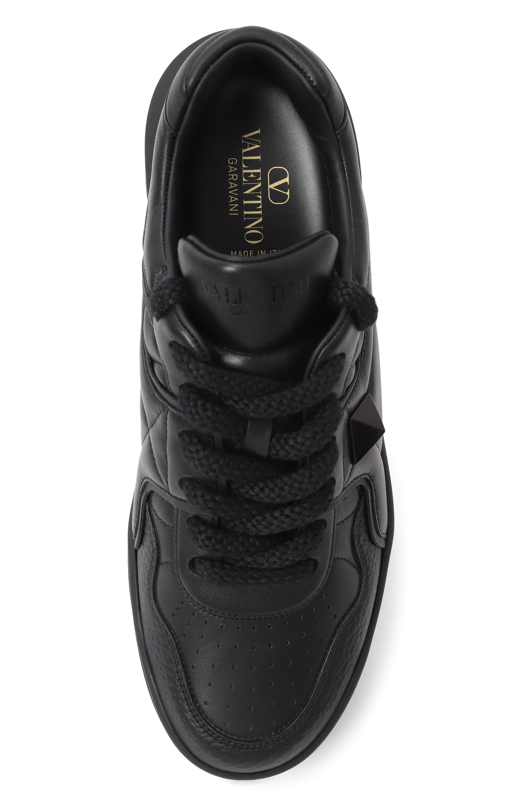 Кожаные кеды one stud xl VALENTINO, арт. 6Y2S0G37/XTM, фото 6