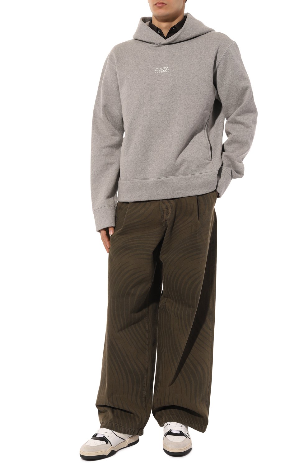 Комбинированные кеды spiker DSQUARED2, арт. SNM0315/01607269, фото 2