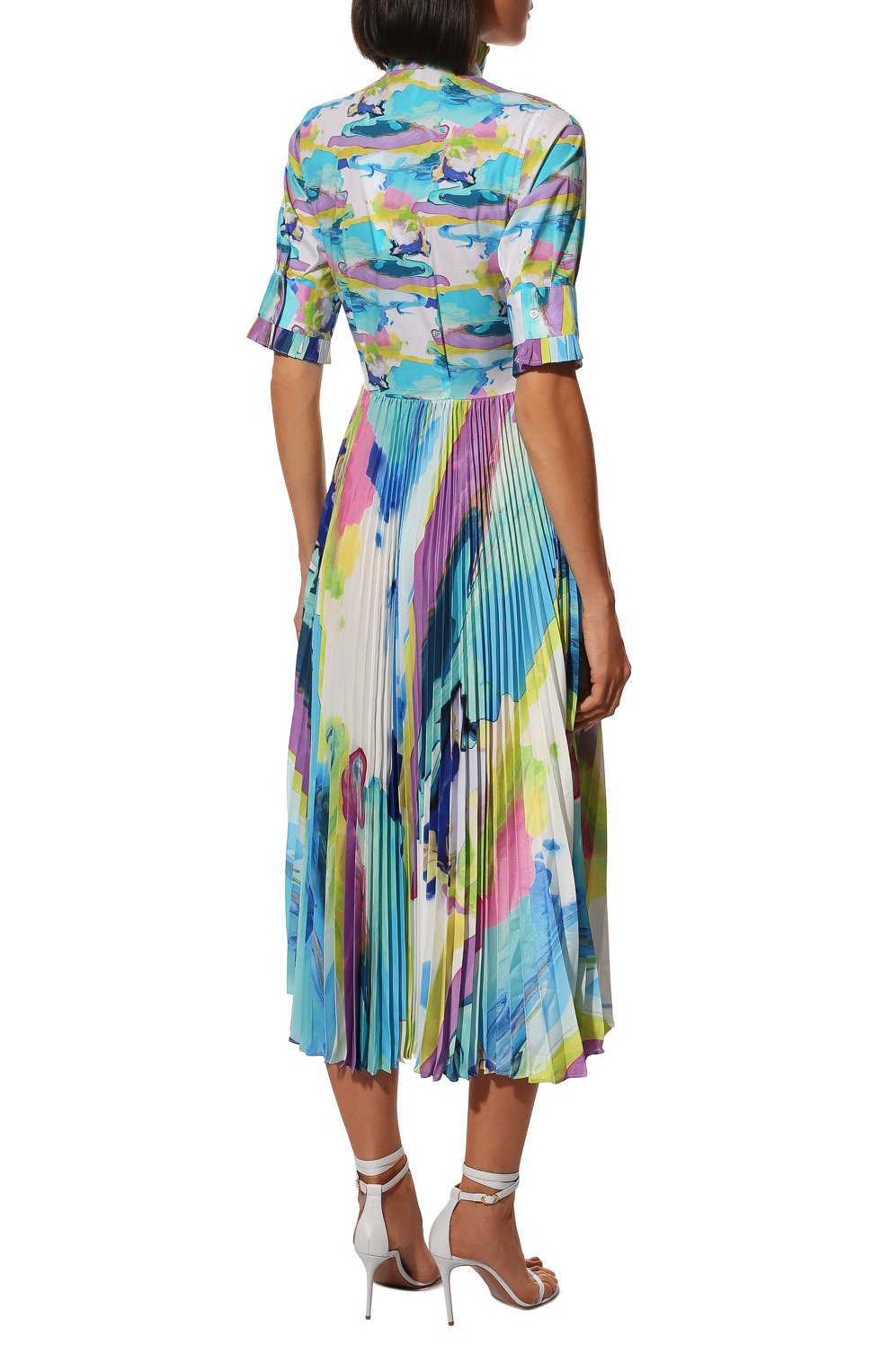 Платье SARA ROKA разноцветного цвета по цене 99500 руб., арт. TANSHS90/38-S2230, фото 4 Платье SARA ROKA, арт. TANSHS90/38-S2230, фото 4