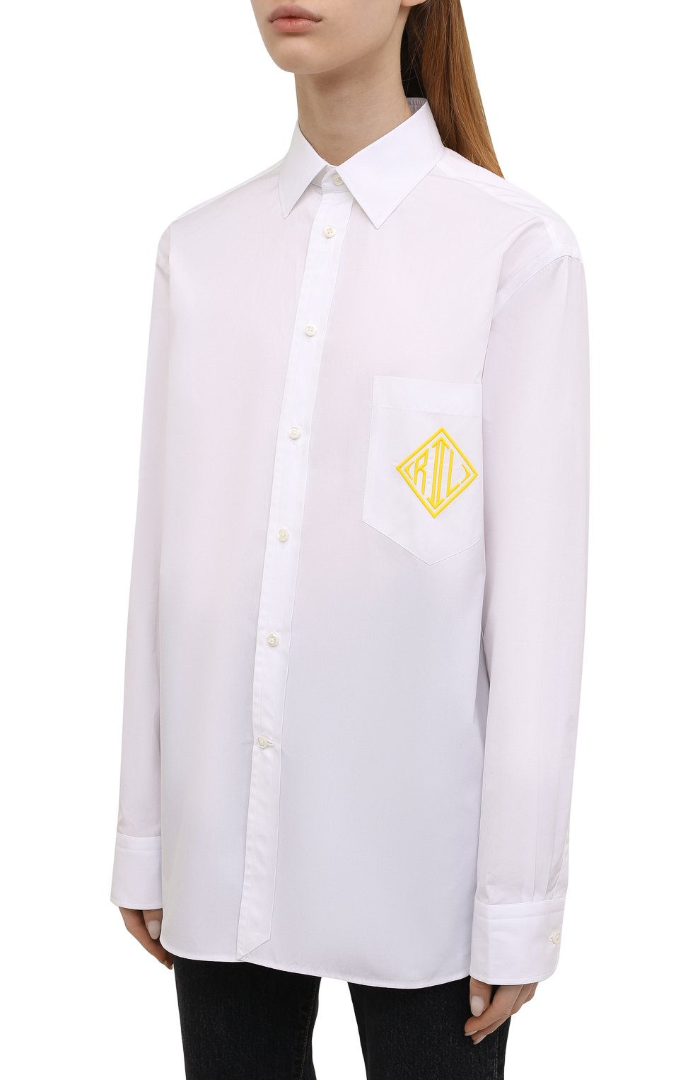 Хлопковая рубашка RALPH LAUREN, арт. 290865271, фото 3