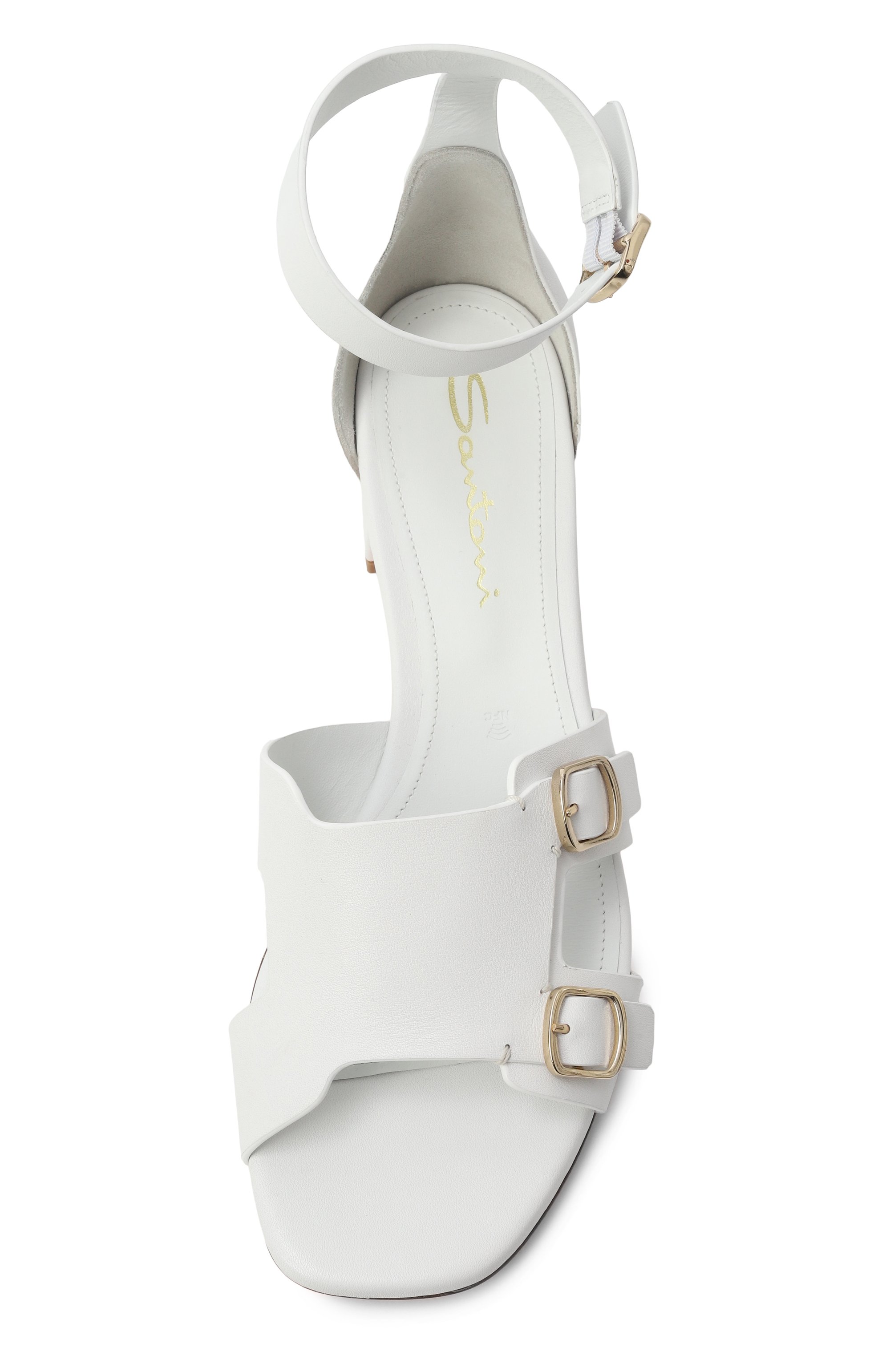 Кожаные босоножки SANTONI, арт. WHVG71606HA2TLGA, фото 6